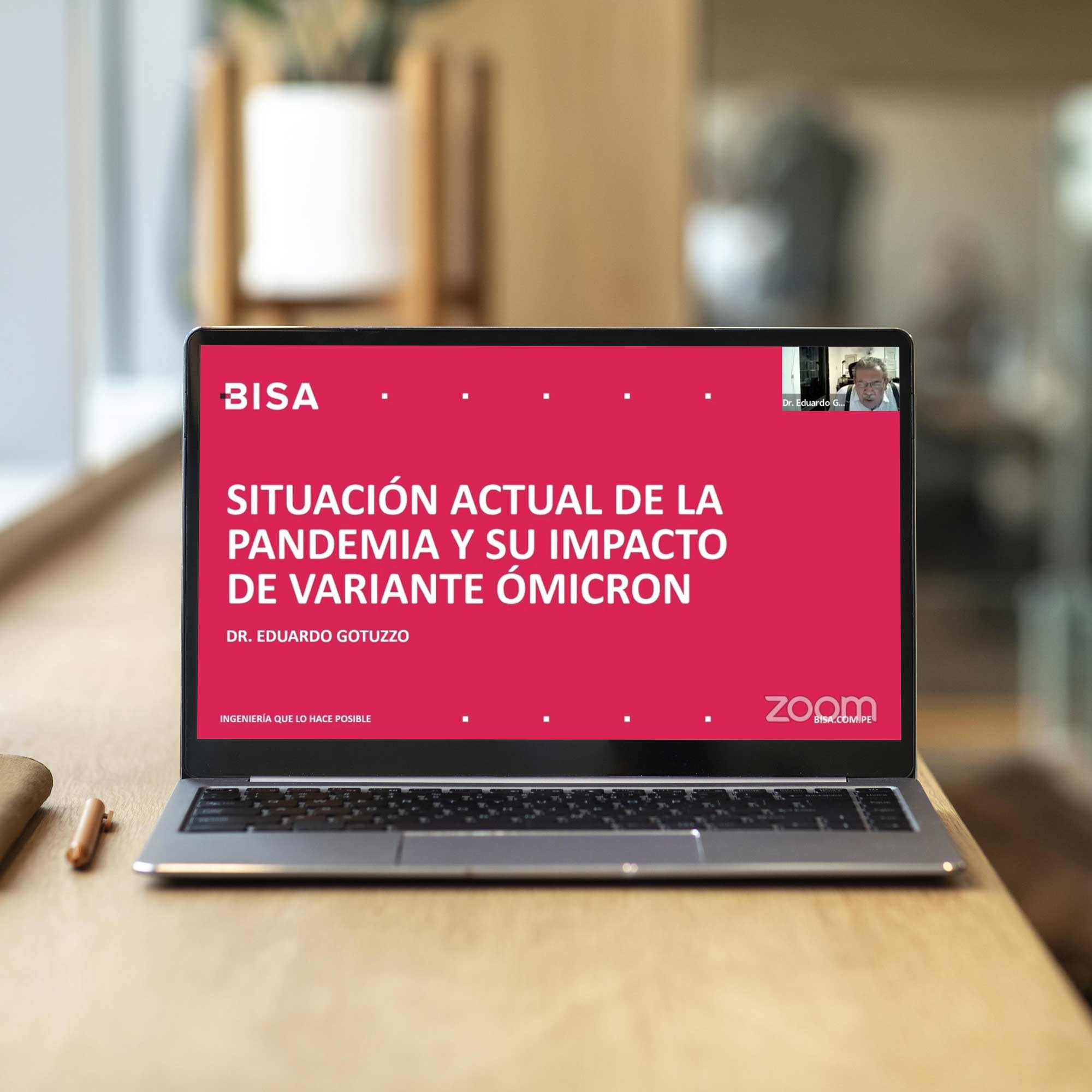 Presentamos nuestro primer webinar de salud del año: Pandemia y variante Ómicron