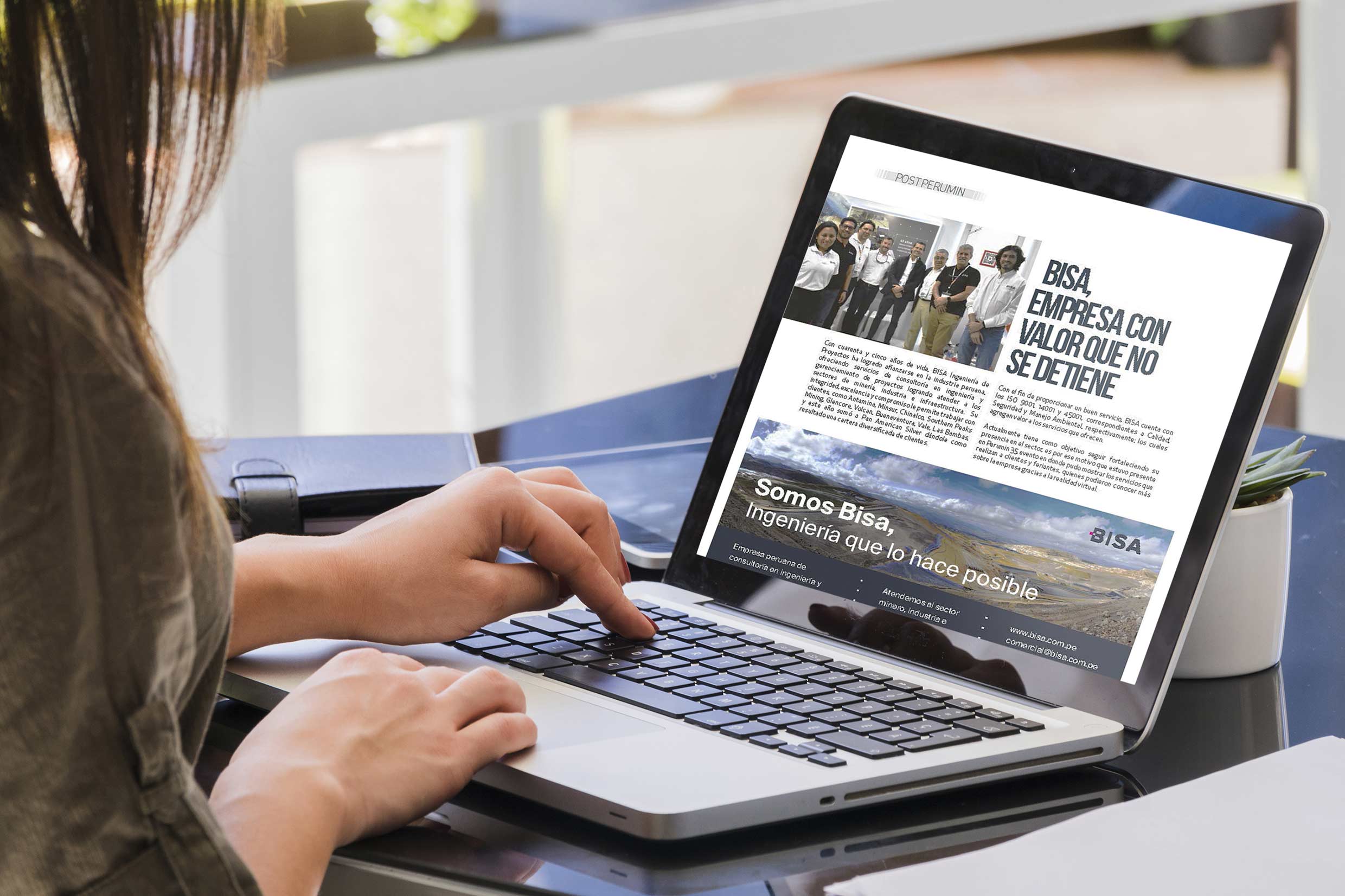 BISA en revista Rumbo Minero